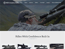 Tablet Screenshot of hillcountryrifles.com
